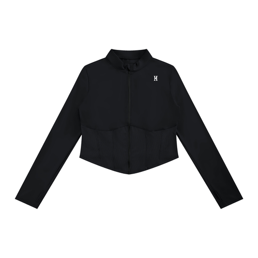 Women's Slim Fit Full-Zip Yoga Jacket