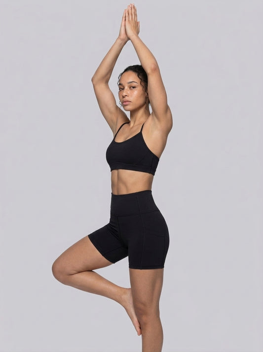 Women's Tight Cropped Sports Bra