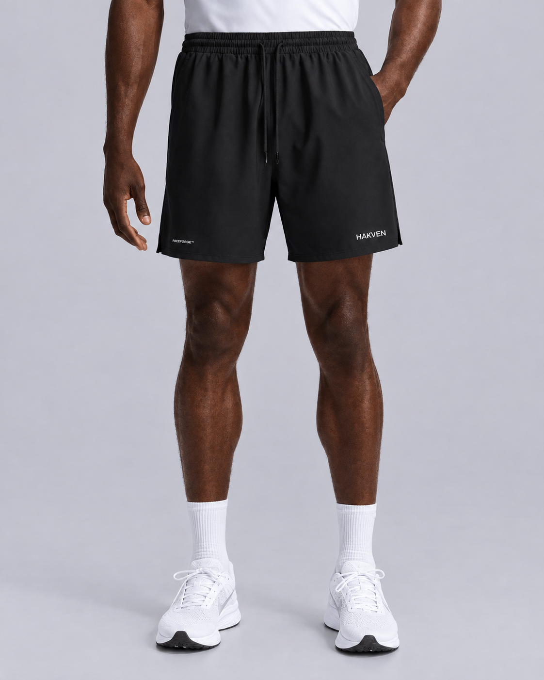 Men's Pocketed Compression-Lined Performance Shorts