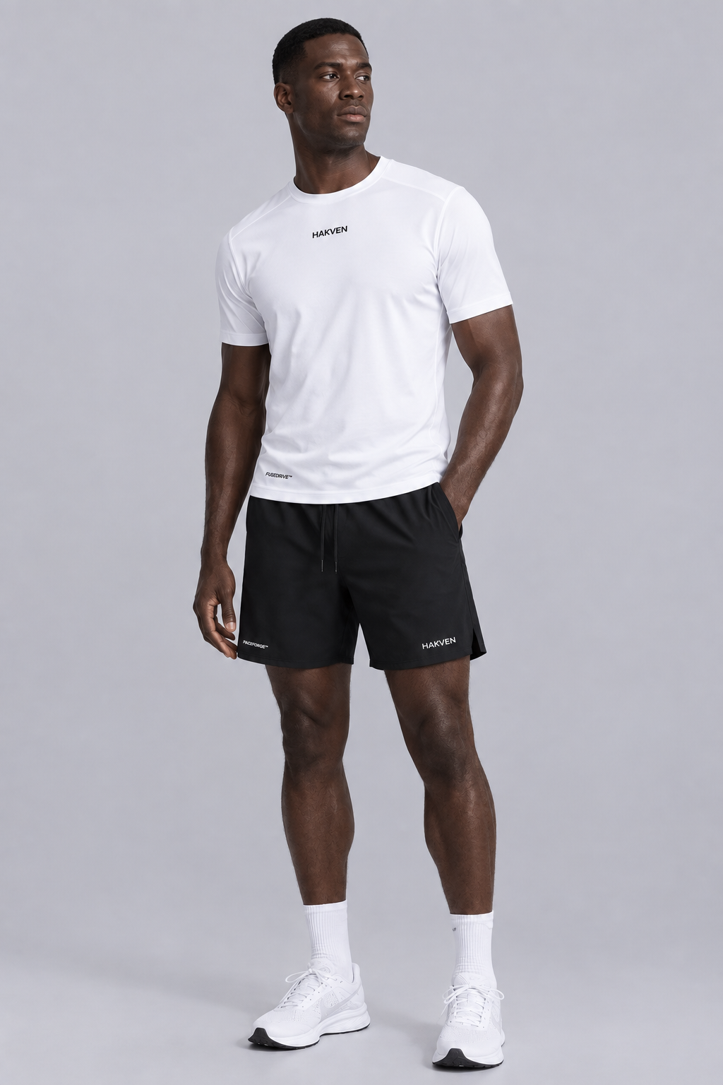 Men's Pocketed Compression-Lined Performance Shorts