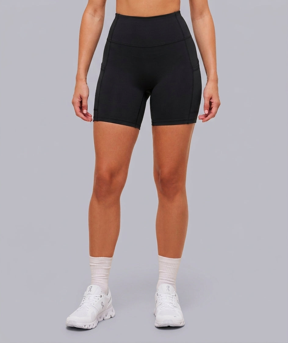 Women’s High Rise Pocket Yoga Shorts