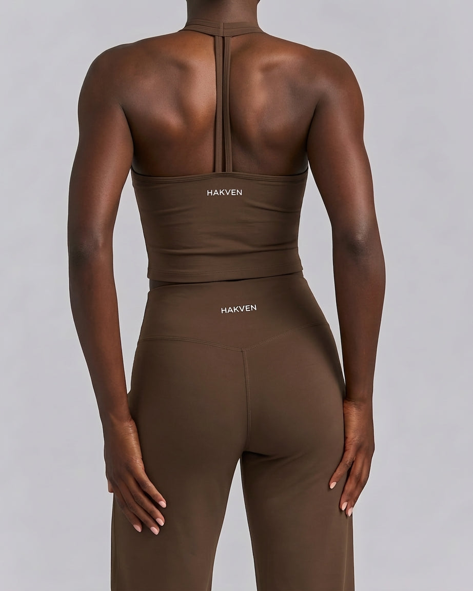 Women’s Halter V-Neck Yoga Tank Top
