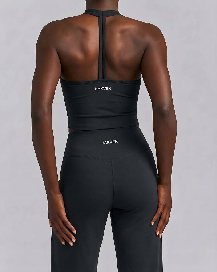 Women’s Halter V-Neck Yoga Tank Top